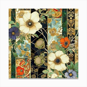 Shabby Chic Patchwork Canvas Print