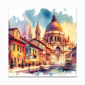 Venice Painting 1 Canvas Print