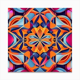 Abstract Psychedelic Pattern 5 Canvas Print