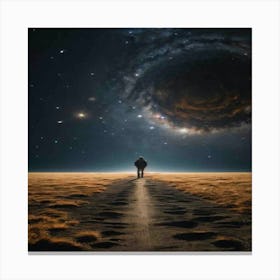 Dark Side Of The Universe Canvas Print