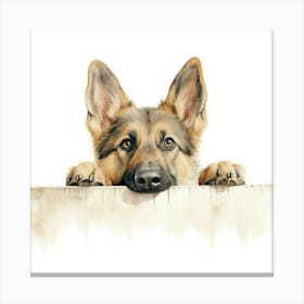 German Shepherd Dog 10 Canvas Print