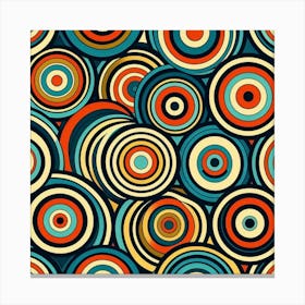 Abstract Circles 19 Canvas Print