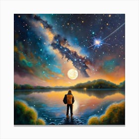 Stargazer Canvas Print