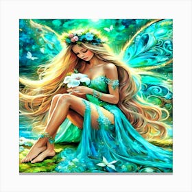 Fairy Painting-Drucke 28.12.2024--f0146 Canvas Print