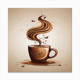 Coffee Cup Canvas Print