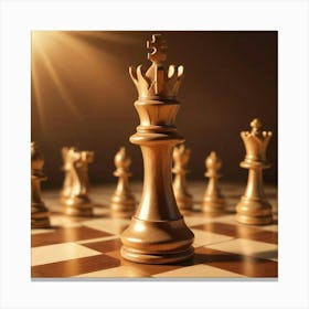 Chess Canvas Print