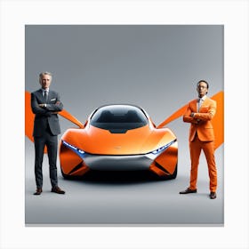 Aston Martin Concept Car Canvas Print