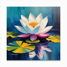 Lotus Flower Canvas Print