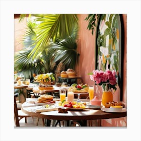 Sunlit Morning Brunch Toile