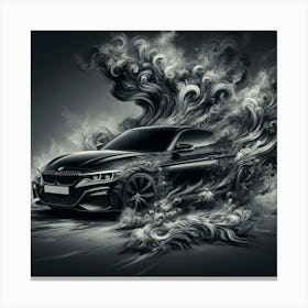 Bmw M4 Car Canvas Print