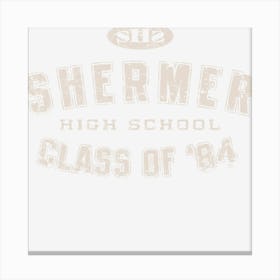 Shermer High School Canvas Print