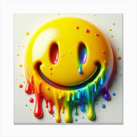 Smiley Face Canvas Print