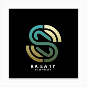 Raety Logo Canvas Print