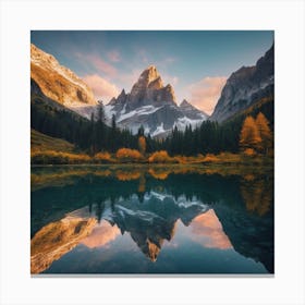 Beautiful Lake Canvas Print