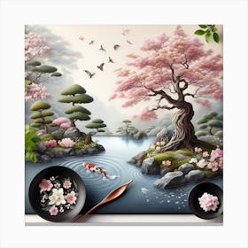 Japanese Painting Canvas Print