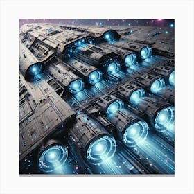 A Detailed Depiction Focusing On The Nullifier Cru Canvas Print