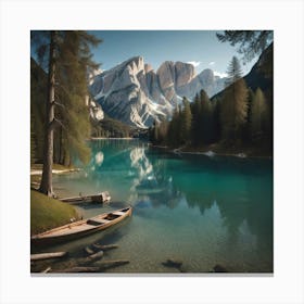 Lake - Lake Stock Videos & Royalty-Free Footage Canvas Print