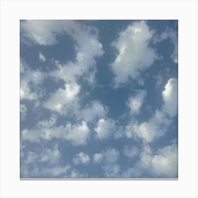 Clouds In The Sky Canvas Print