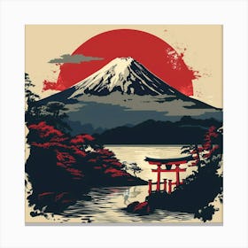 Fuji Mount Japan Canvas Print