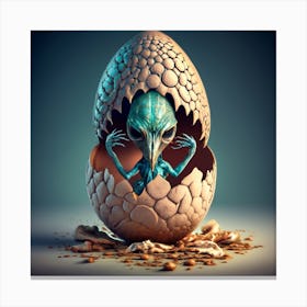 Alien Egg Canvas Print