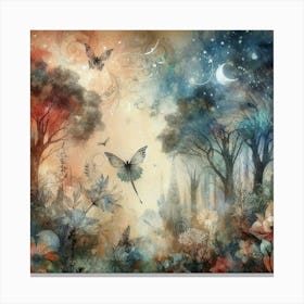 Fairy Forest 10 Canvas Print