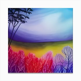 Colorful Landscape Canvas Print