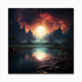 Night Sky Canvas Print