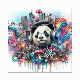 Panda 4 Canvas Print