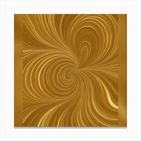 Gold Swirl Background 1 Canvas Print