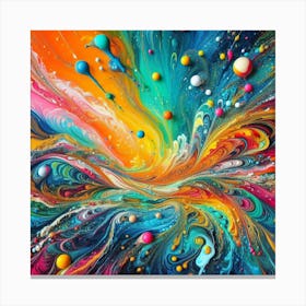 Rippling Universe Canvas Print