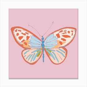 Butterfly Maui Square Canvas Print