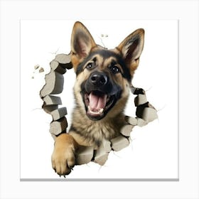 German Shepherd Dog 1 Canvas Print