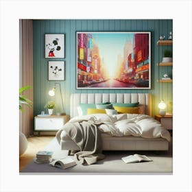 Bedroom Decor Canvas Print