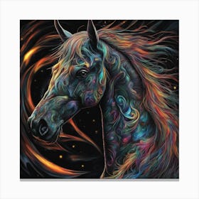 Horse Of The Night Canvas Print