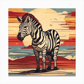 Zebra 1 Canvas Print