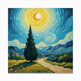 Starry Night Canvas Print