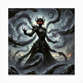 Queen Sorath Shadow Dominion Converted Canvas Print