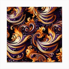 Abstract Seamless Pattern Canvas Print