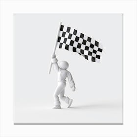 Checkered Flag Canvas Print