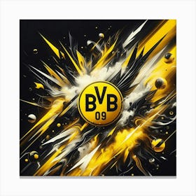 Borussia Dortmund Logo Wall Art 44 Canvas Print