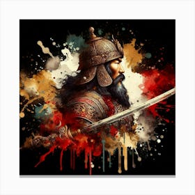 Turkish Warrior Canvas Print