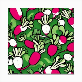 Radishes 61 Canvas Print