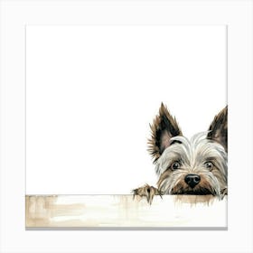 Skye Terrier 1 Canvas Print