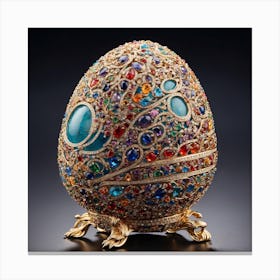 Faberge Egg 1 1 Canvas Print