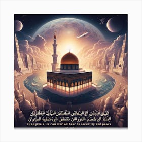 Islamic Mosque Canvas Print