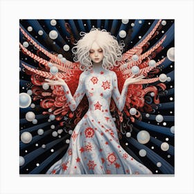 Angel Of The Night 1 Canvas Print