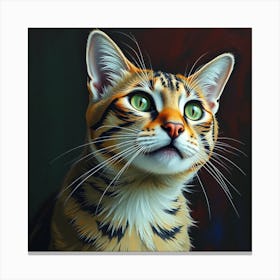 Bengal Cat 1 Canvas Print