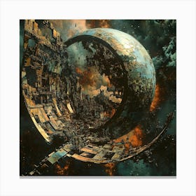 Spaceship 1 Canvas Print