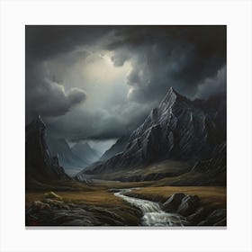 Scottish Landscape 1 Canvas Print