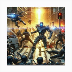 Iron Man 3 Canvas Print
